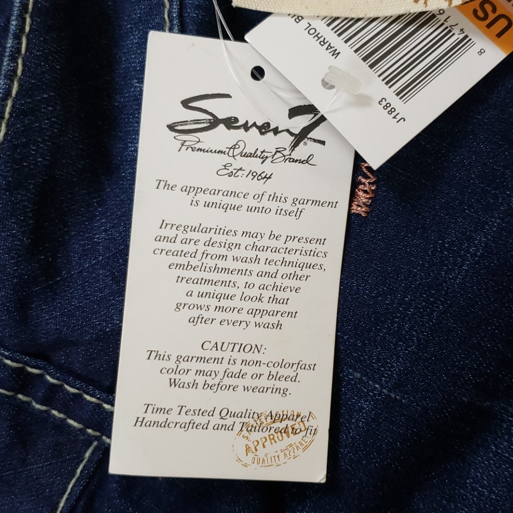 "Seven7" Rocker Slim Jeans - Picture 8 of 9